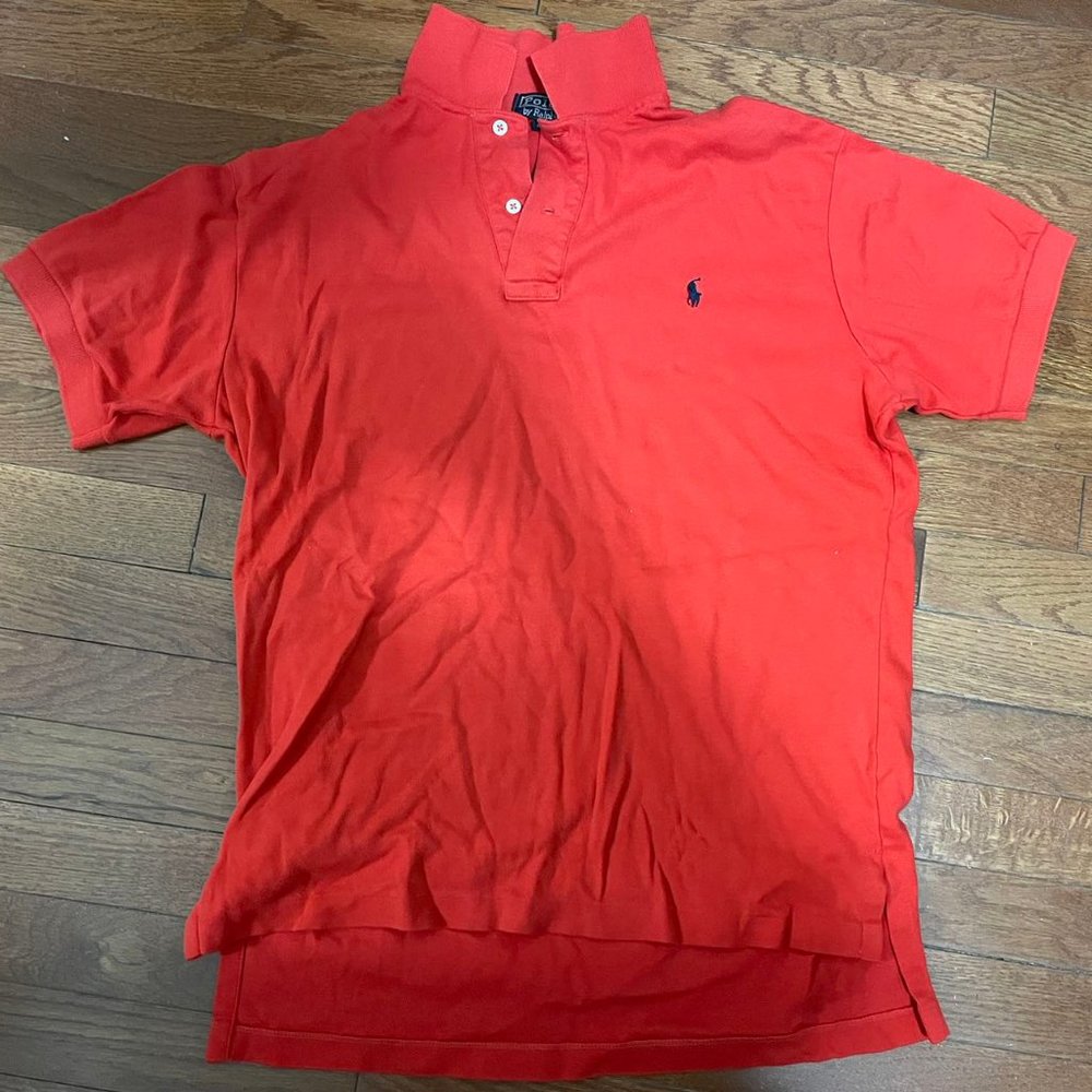 Ralph Lauren polo shirt orange for men Medium